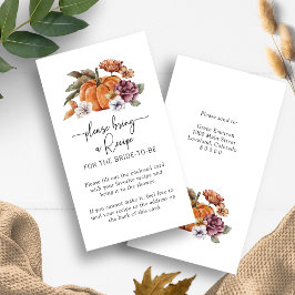 Fall Recept Möhippa Card Tilläggskort