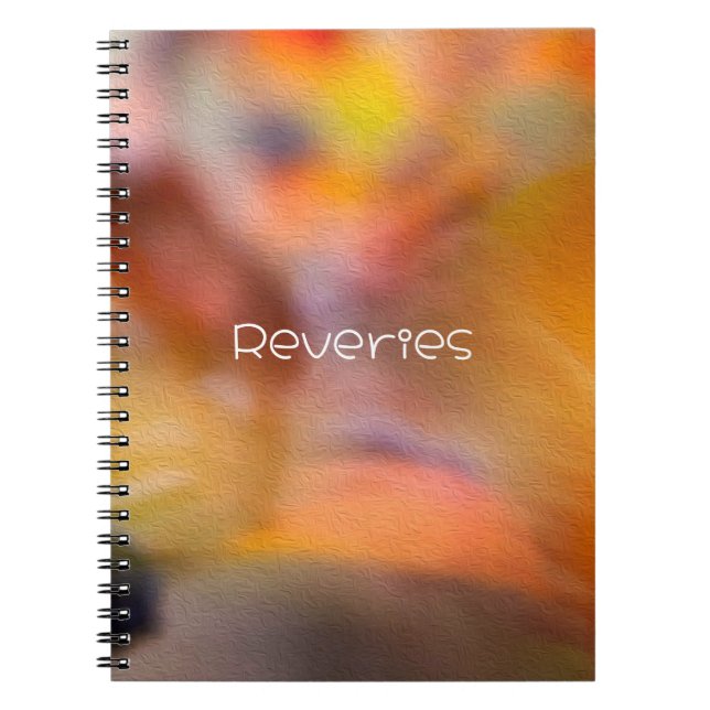 Fall Reverie - Visioner för poetiskt Säsong Anteckningsbok (Framsidan)