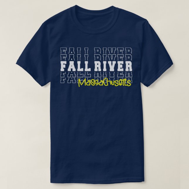 Fall River city Massachusetts Fall River MORSA T Shirt (Design framsida)