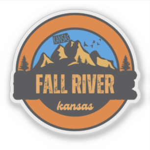 Fall River, Kansas Klistermärken