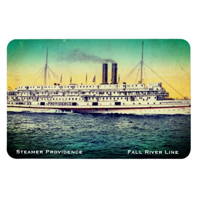 Fall River Line, Steamship Providence Magnet (Horisontell)