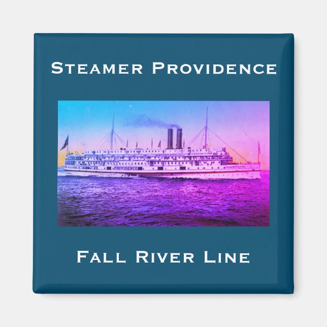 Fall River Line, Steamship Providence Magnet (Framsidan)
