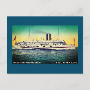 Fall River Line, Steamship Providence Vykort