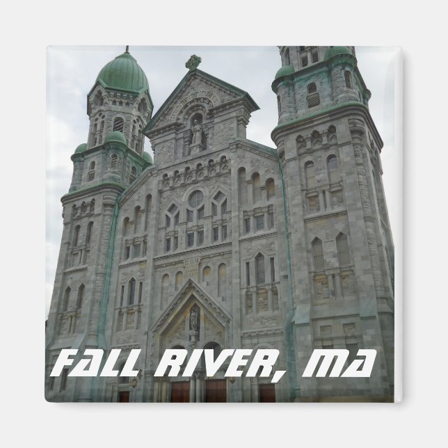 Fall River, Massachusetts Church Magnet (Framsidan)