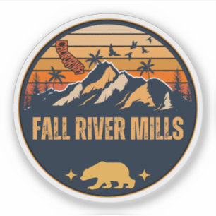 Fall River Mills, Kalifornien Klistermärken