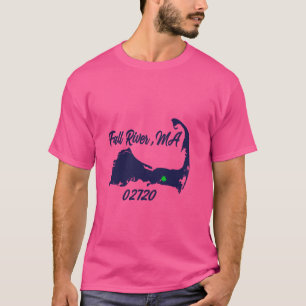 Fall River MORSA 02720 MASS Massachusetts State Ka T Shirt