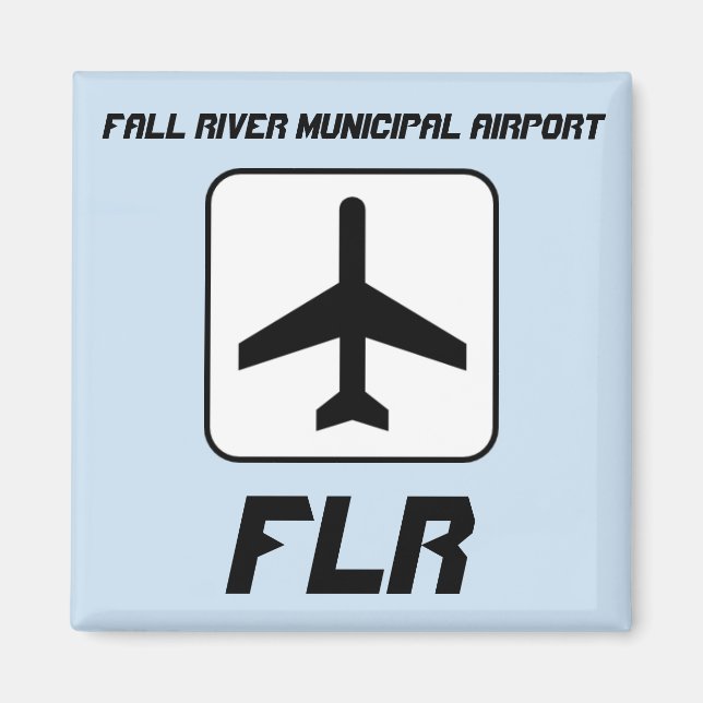 Fall River Municipal Airport Magnet (Framsidan)