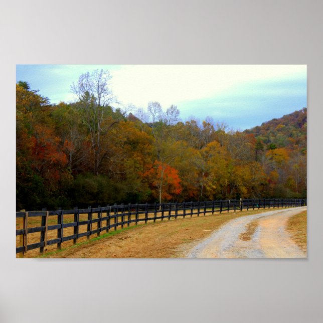 Fall Road Poster (Framsidan)