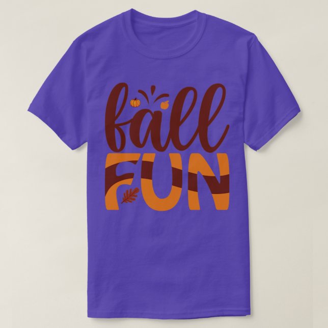 Fall Roligt T Shirt (Design framsida)