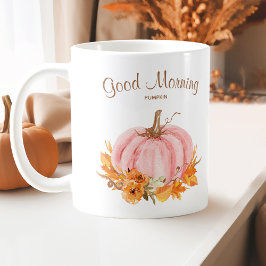 Fall Rosa Pumpkin Coffee Mugg