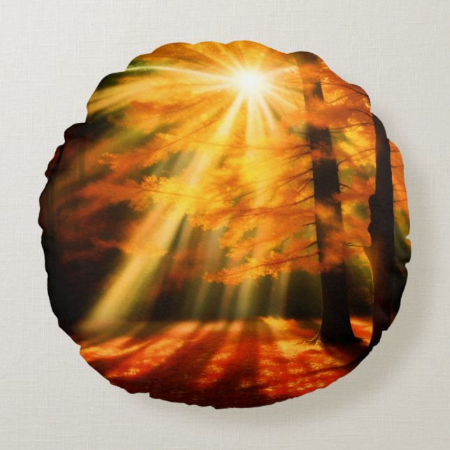 Fall Rund Kudde (Framsidan)