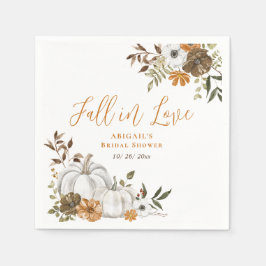 Fall Rustic Pumpkin-Möhippa Pappersservett