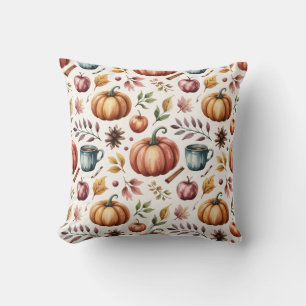 Fall Rustic Terracotta Autumn Farmhouse Kudde