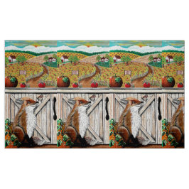 Fall.. Sälj farväl till sommarvänner Fabric Tyg