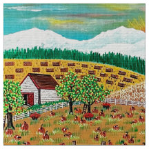 Fall.. Sälj farväl till sommarvänner Fabric