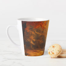 Fall Scene Latte Mugg
