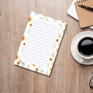 Fall School Post-it Block