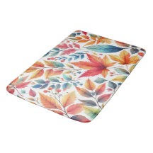 Fall Season Mönster Höst löv