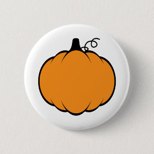 Fall Season Pumpkin Teckning Knapp