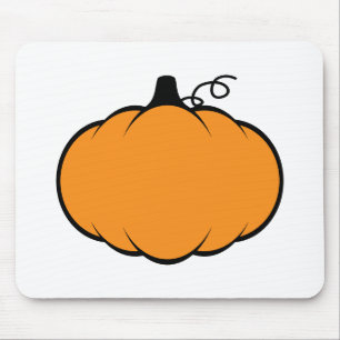 Fall Season Pumpkin Teckning Musmatta
