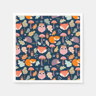 Fall/skog Pappersservett