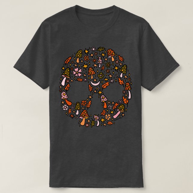 Fall Skull T Shirt (Design framsida)