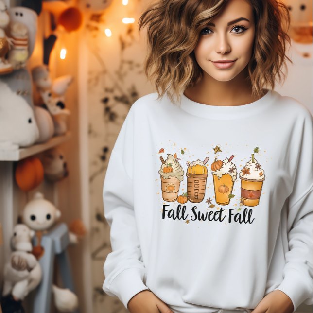Fall sötfall Pumpkin Spice Coffee Kopp T Shirt (Fall sweet Fall Pumpkin Spice Coffee Cup Sweatshirt)