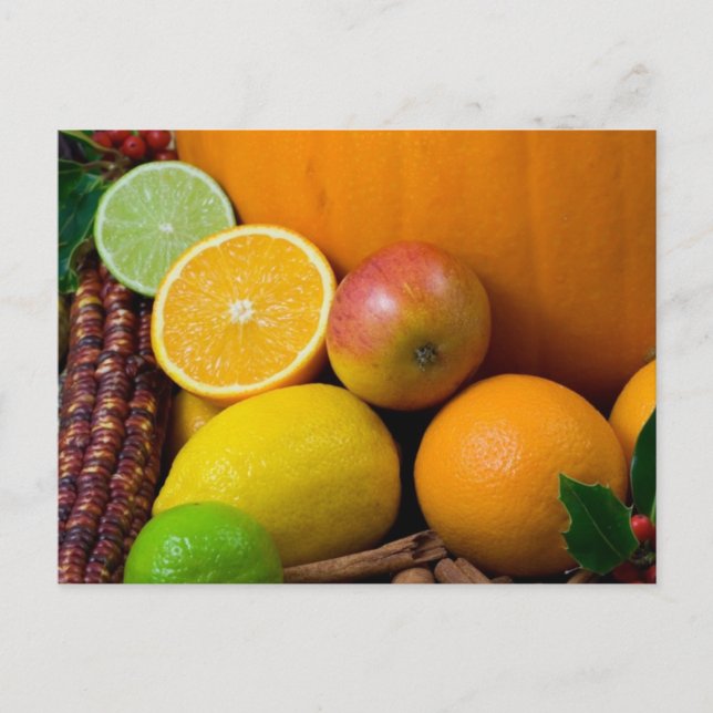 Fall Spice Vykort (Framsida)
