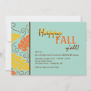 Fall Splendor-inbjudan Inbjudningar