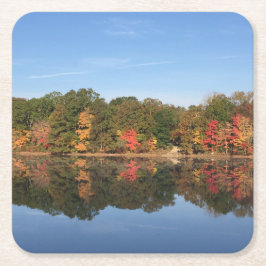 Fall Splendor Underlägg Papper Kvadrat