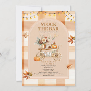 Fall String ljus Lagrar, Pub, par Shower Inbjudningar
