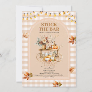 Fall String ljus Lagrar, Pub, par Shower Inbjudningar