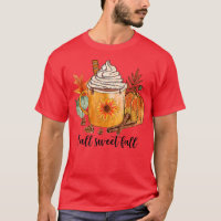 Fall Sweet Fall Pumpkin Solros Vintage Hösten F