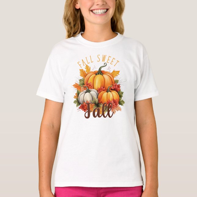 Fall Sweet Fall T Shirt (Framsida)