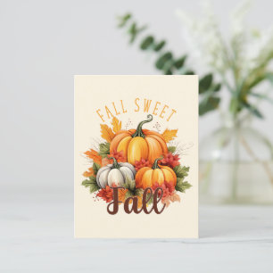 Fall Sweet Fall Vykort