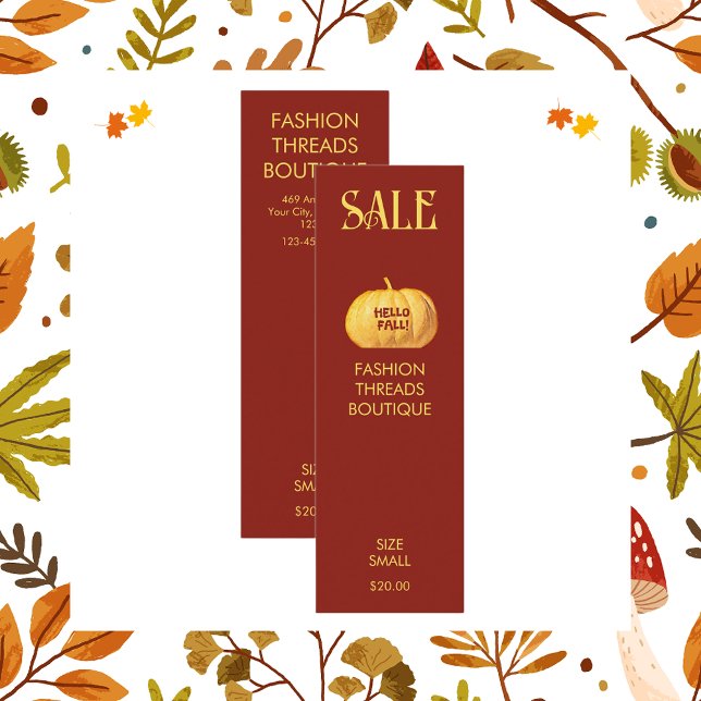 Fall Tema Simple Modern Boutique Clothing Märkre (Skapare uppladdad)