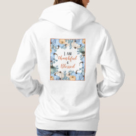 Fall Thankful and Blsed Långärmad Women's T Shirt