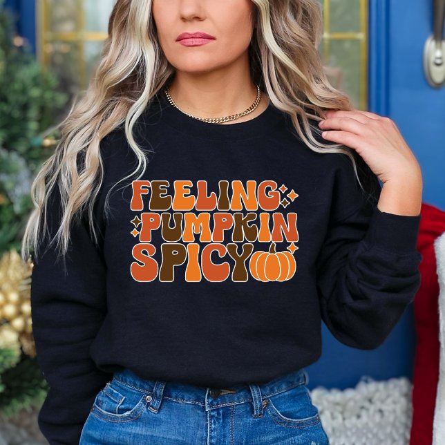 Fall Thanksgiving känner Pumpkin Spicy Funny T Shirt (Skapare uppladdad)