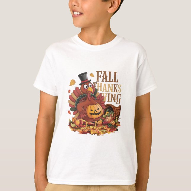 fALL-THANKSGIVING T Shirt (Framsida)