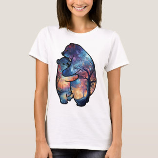 Fall Thned Bear Hug T Shirt
