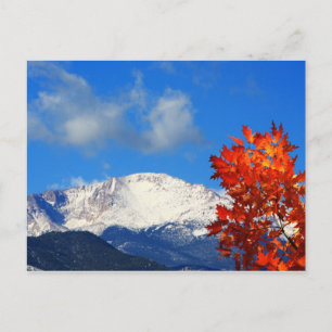 Fall Time i färgämnet Rocky mountains Vykort