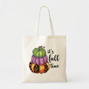 Fall Time Quote Colorful Pumpkins Crafty Tygkasse