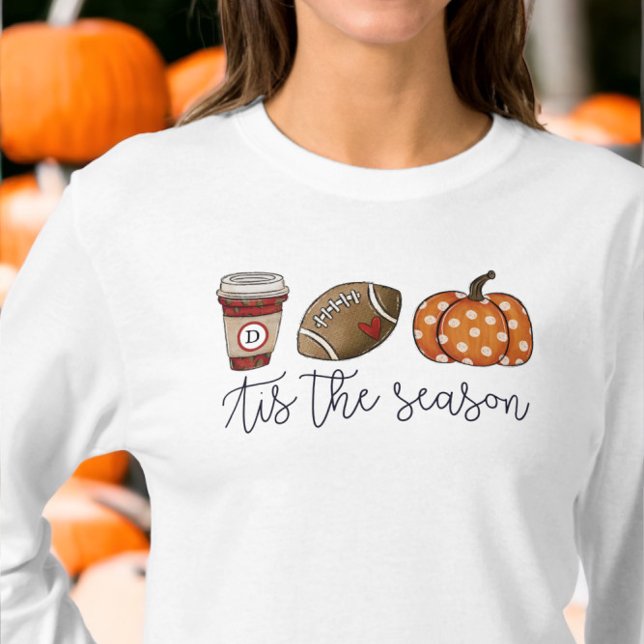 Fall Tis: Anpassningsbarna för fotboll för säsong T Shirt (Skapare uppladdad)