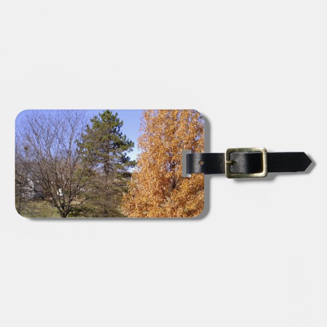 Fall Träd Bagagebricka (Horisontell Framsida)