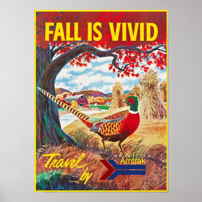 Fall Travel Poster (Framsidan)