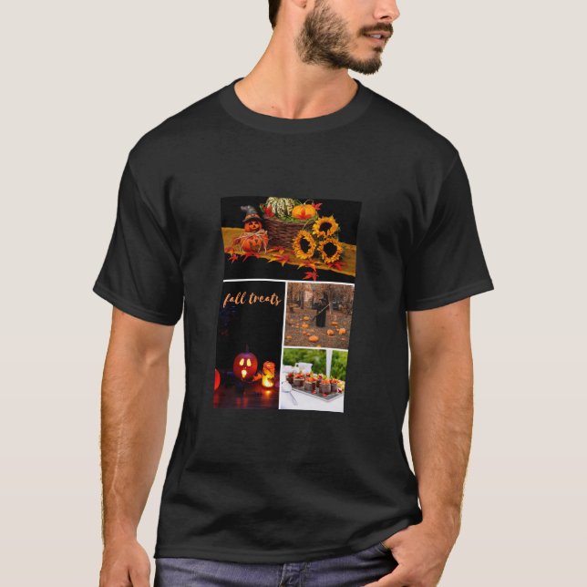 Fall Treats T Shirt (Framsida)