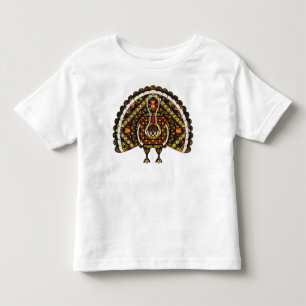 Fall Turkey Barn och Baby Light Shirt Tee