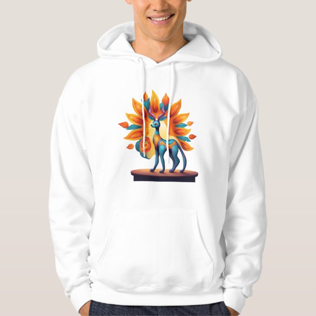 Fall Unique Alebrije Hoodie (Framsida)