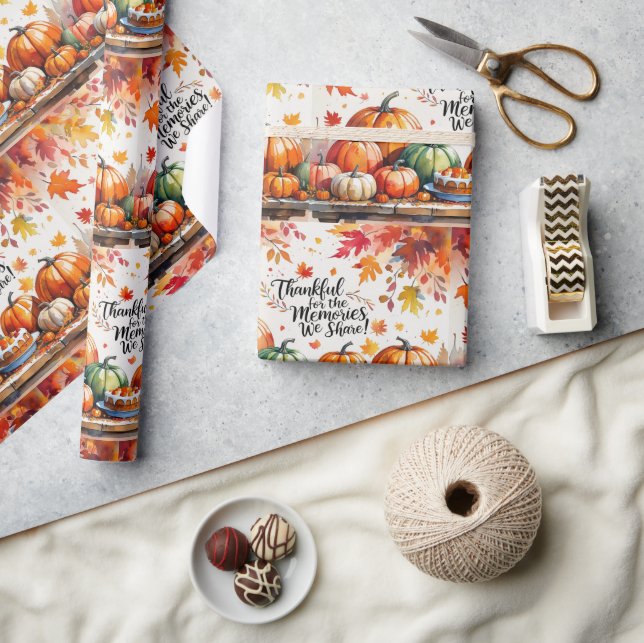 Fall vänskaplig presentpapper (Hantverk)