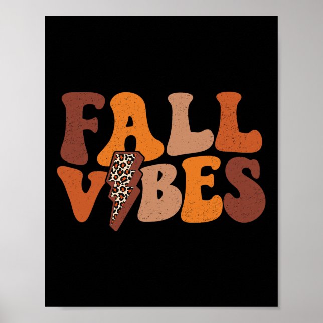 Fall Vibe Poster (Framsidan)
